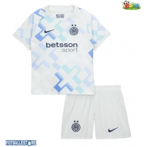 Inter Milan Bortedraktsett Barn 2025-26 Kortermet (+ Korte bukser)